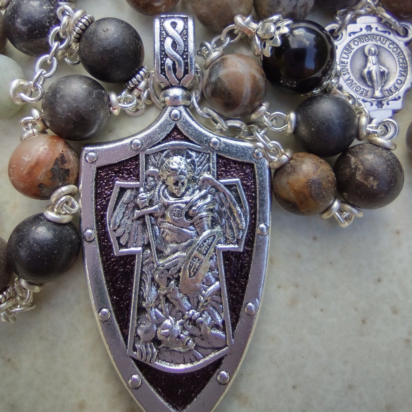 Item #1062, Chaplet, Saint Michael